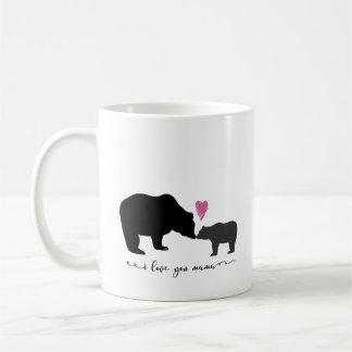 I Love You Mama Baby and Mama Bear Mug