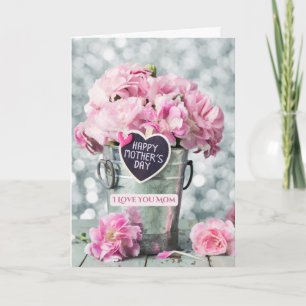 I Love You Mom - Carte de fête des mères (1 COR 13