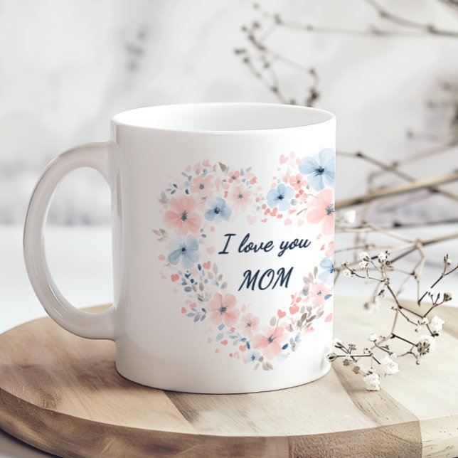 I Love You Mom Mothers Day Coffee Mug (Créateur téléchargé)