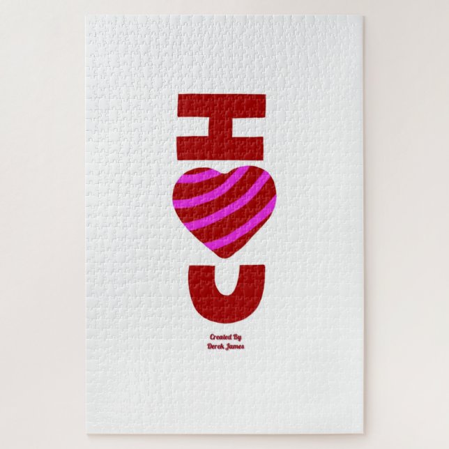 I Love You Puzzle 50,8 cm x 76,2 cm (Vertical)