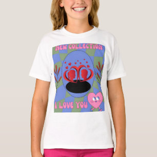 "I Love You" T-shirt de base pour enfants