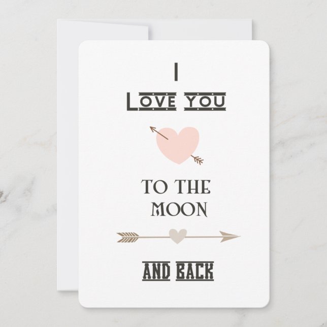 I love you to the moon and back (Devant)