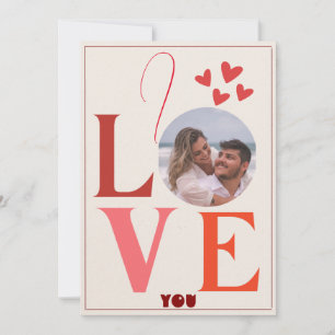 I Love You Valentines Day Carte cadeau