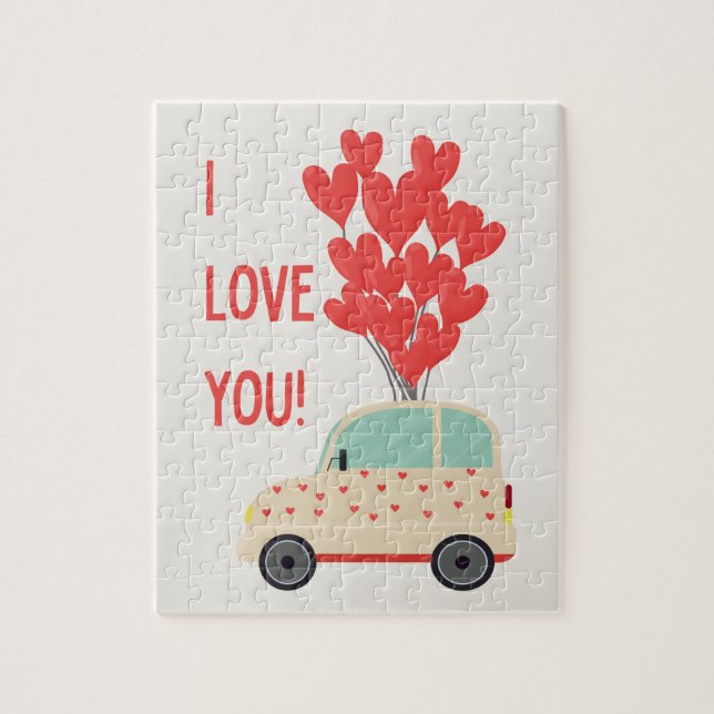 I Love You Valentine's Jigsaw Puzzle (Vertical)