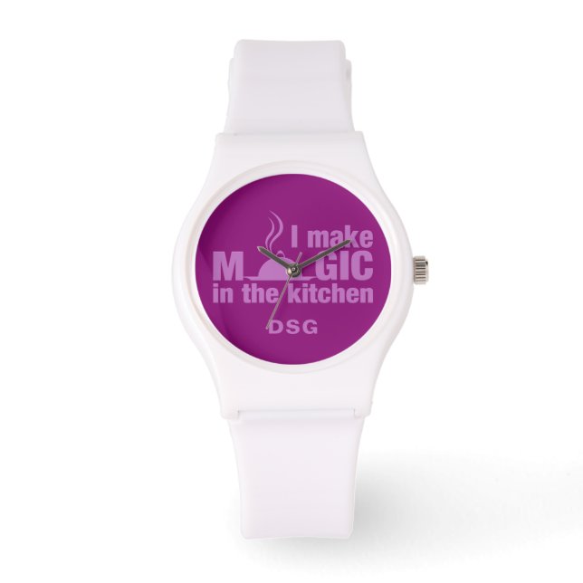 I Make Magic personnalisé montres monogrammes (Recto)