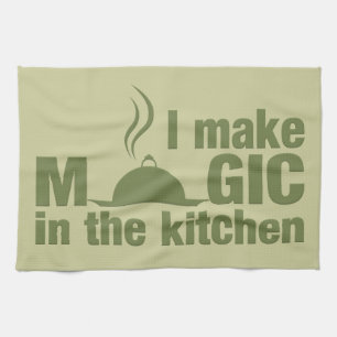 I Make Magic serviette de cuisine personnalisée