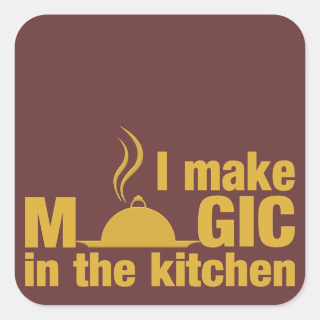 I Make Magic stickers personnalisés (Devant)