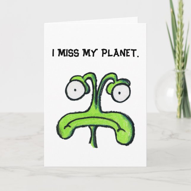 I MLLE MY PLANET - carte de voeux de MLLE YOU (Devant)