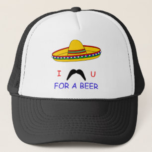 I moustache vous pour un casquette de Cinco De