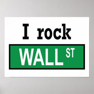 I rock Wall Street - Poster