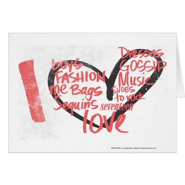 I rose de graffiti de coeur (Devant horizontal)