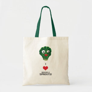 I sac fourre-tout à choux de bruxelles de coeur