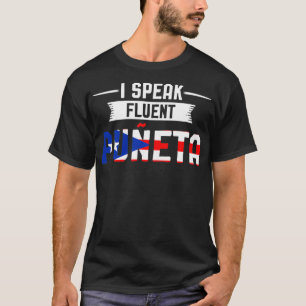 I speak fluent Puneta Puerto Rico Pullover 