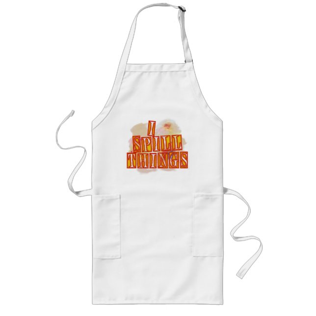 I Spill Things long tablier chef (Devant)