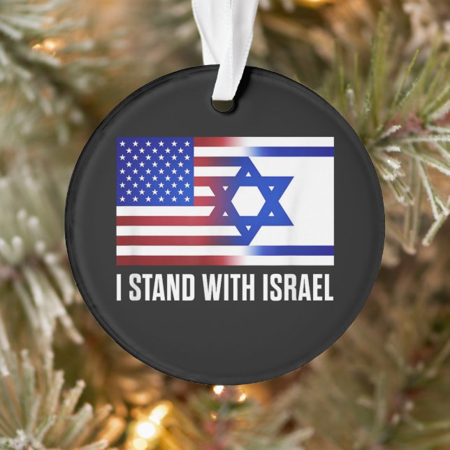 I Stand with Israel Patriotic (Arbre)