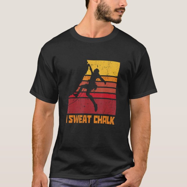 I Sweat Chalk Graphic Bouldering Mountainering Cl (Devant)