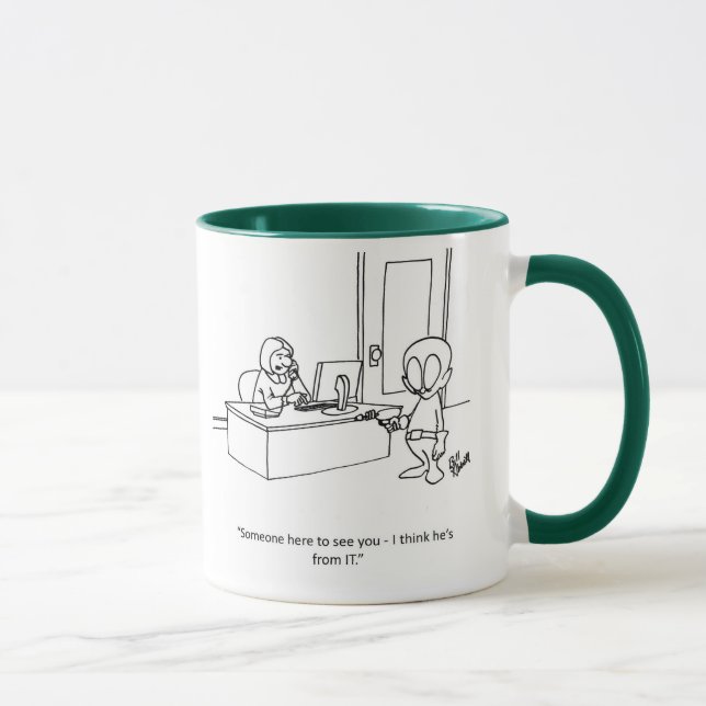 I.T. Humour Business Mug (Droite)