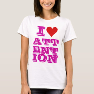 I T-SHIRT D'ATTENTION DE COEUR