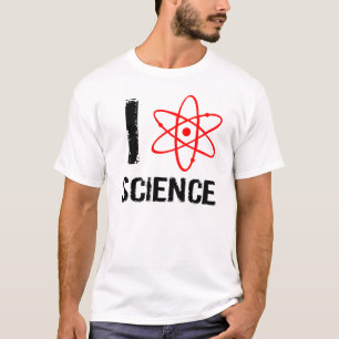 I T-shirt de la Science de coeur/amour