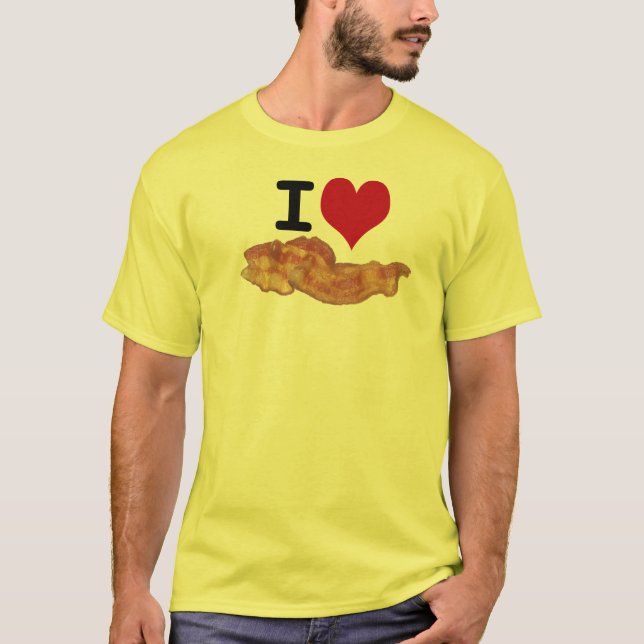 I T-shirt de lard de coeur (Devant)