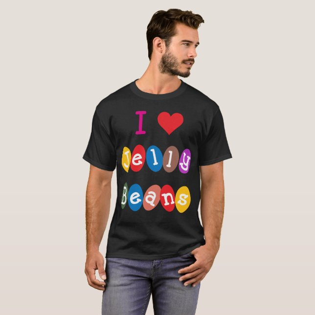 I T-shirt de sucrerie de bonbons à amour de (Devant entier)