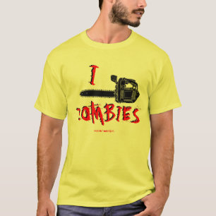 I T-shirt de zombis de tronçonneuse