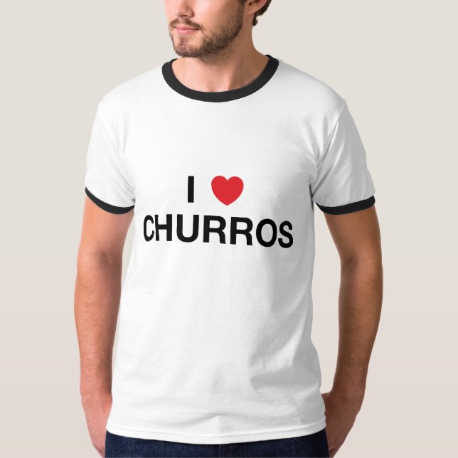 I T-shirt du COEUR CHURROS (Devant)
