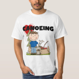 I T-shirts et cadeaux de garçon de canoë-kayak d