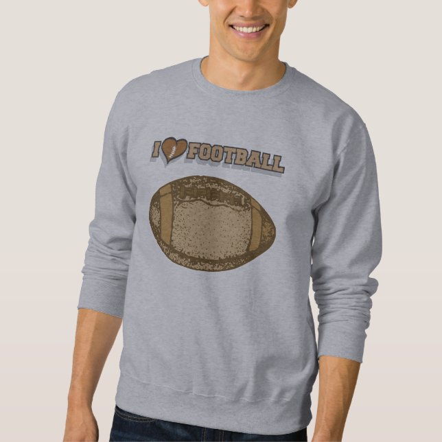 I T-shirts et cadeaux du football de coeur (Devant)