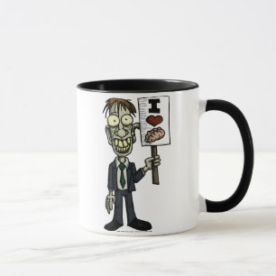I tasse de cerveaux de coeur