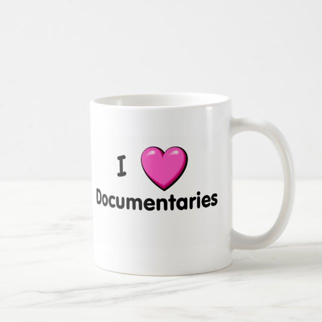 I tasse de documentaires de coeur (Droite)