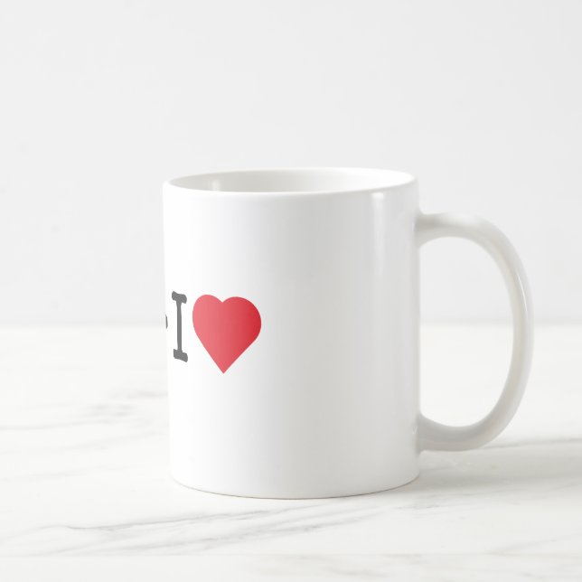 I tasse de F# de coeur (Droite)