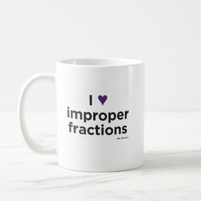 I tasse de fractions inexactes de coeur (Gauche)