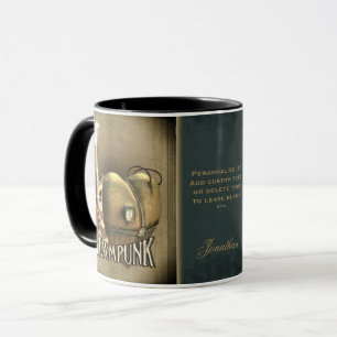 I tasses personnalisées par Steampunk de coeur