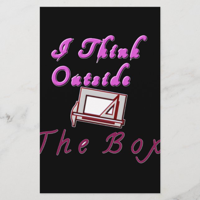 I Think Out of the Box : Design créatif (Devant)