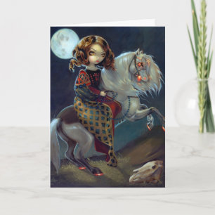 "I Vampiri : Note a Cavalla" Carte de voeux