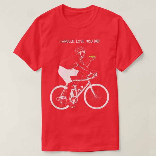 I Wheelie T-Shirt Papa (Design devant)