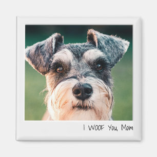 I WOOF You Instantané Camera Magnet personnalisé
