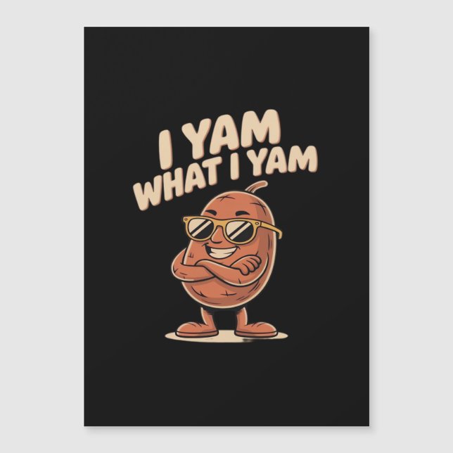 I Yam What I Yam Classic Citation (Devant)