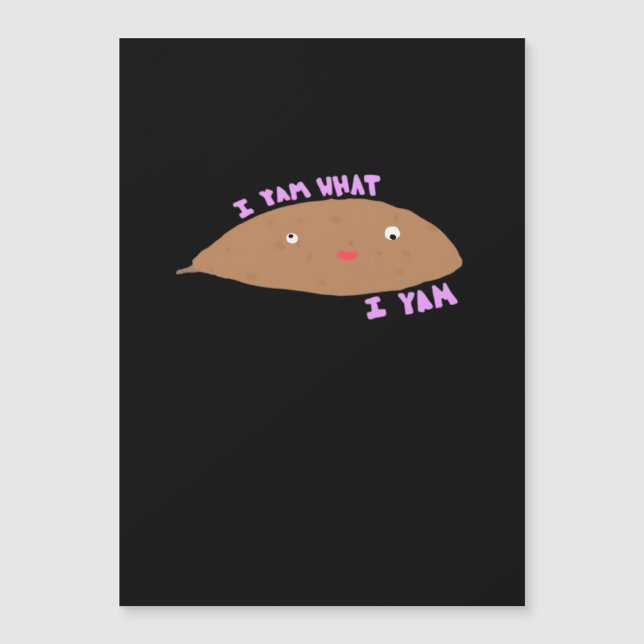 I Yam What I Yam Classic Trendy (Devant)