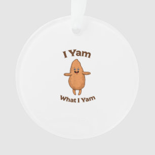 I Yam What I Yam Dancing Sweet Potato Thanksgiving