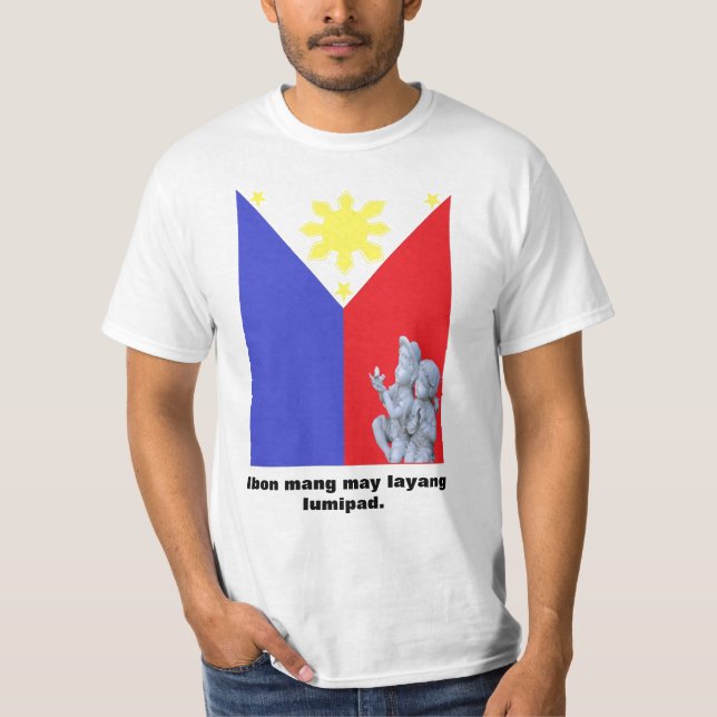 Ibon Mang peut T-shirt de Layang Lumipad (Devant)