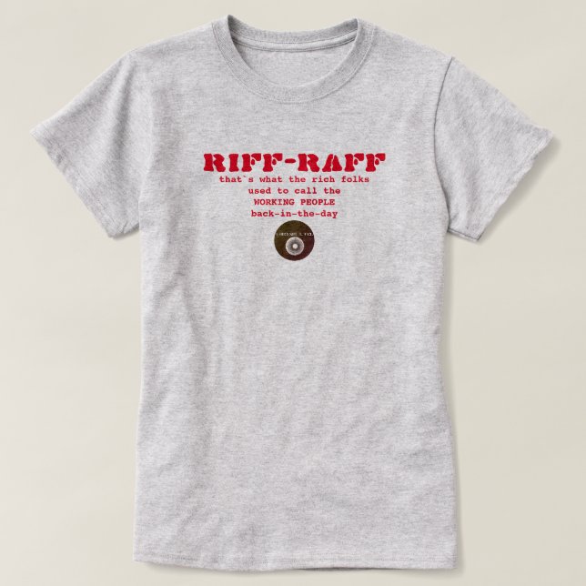 IBONELTD. T-shirt RIFF-RAFF (Design devant)