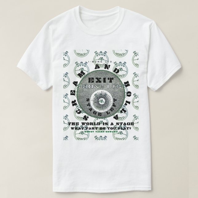 IBONELTD. T-shirt SCREAM & HOLLA 1 (Design devant)