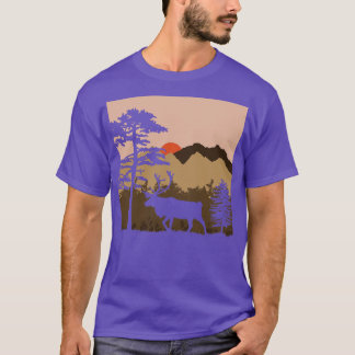 ibou Sunset TShirt