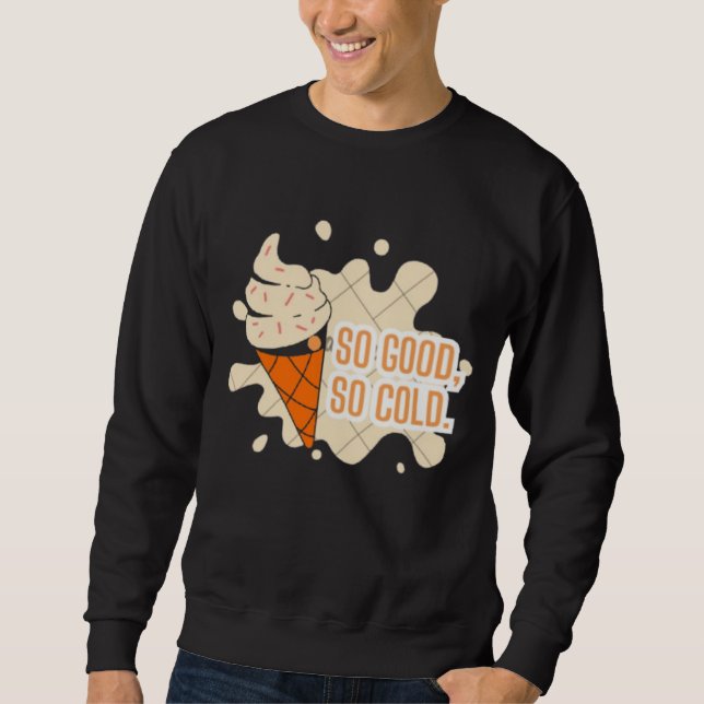 Ice Cream Fun Summer design Sweatshirt (Devant)