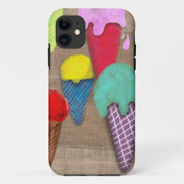 Ice-crème dessert iPhone / coque ipad (Dos)