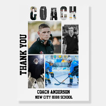 Ice Hockey Coach Senior Night Sports Graduation 
