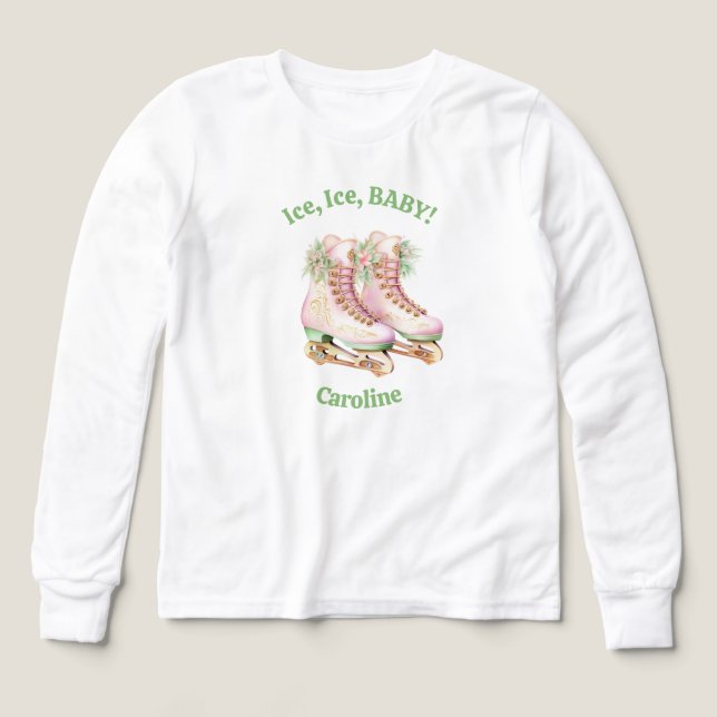 Ice Ice Baby - Figure Skating Shirt (Motif recto)