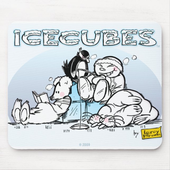 ICECUBES le tapis de souris ! (Devant)